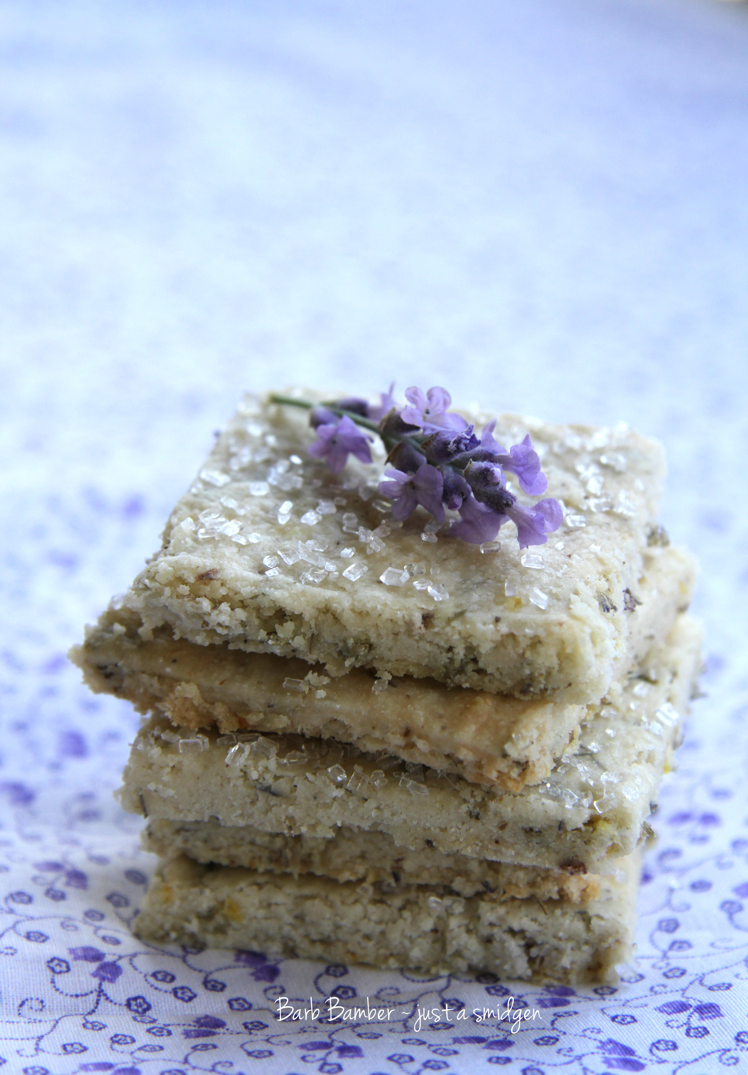 Lemon Lavender Shortbread